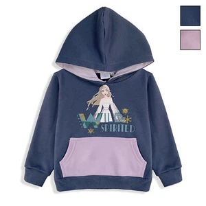Disney Frozen Elsa Girls Long Sleeve Hoodie Girl 6263 - Picture 1 of 13