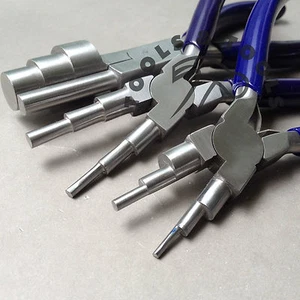 6 in 1 & 3 Stufen Wrap N Tap Zange Schmuck Schleife Kaution Herstellung 13 Größen 3 Stck. - Bild 1 von 3
