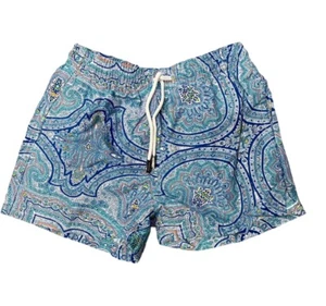 98 Coast Av. Boys Paisley Swim Trunks Shorts Size M 8-10 NWT $59 - Picture 1 of 5