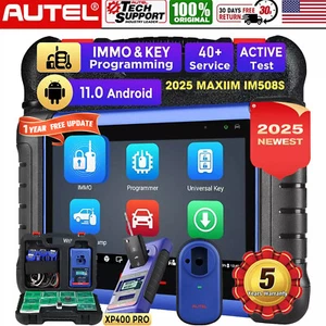 Autel MaxiIM IM508S+XP200+XP400 PRO as IM608 Pro II Key Programming Auto Scanner - Picture 1 of 14