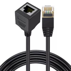 Cable de extensión LAN extensor de red macho a hembra Wonderwires Cat8 RJ45 40 Gbps - Imagen 1 de 4