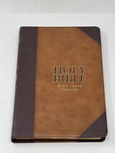 ✝️ The Holy Bible KJV Portfolio Design Large Print Red Letter Edition - Bild 1 von 9