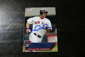 TARJETA AUTOGRAFIADA DAVID MURPHY PAWTUCKET RED SOX - Imagen 1 de 1