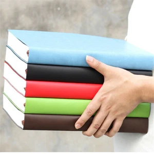 Thick Leather Vintage Journal A5/A4 Notebook Blank Paper Writing Diary 640 Pages - Picture 1 of 23