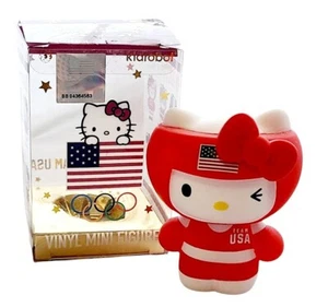 Hello Kitty Team USA Vinyle Figure Boxer Toy CollectiblePatriotic - Picture 1 of 8