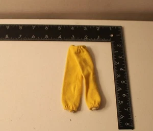 Vintage Barbie: SKIPPER Pepper sized Yellow Cotton pants Clone - Picture 1 of 4