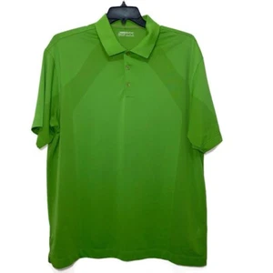 Men’s Nike Golf Striped Polo Shirt Green Striped Dri Fit Size XL - Picture 1 of 8