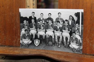Real Photo 4x6 Antique Reproduction  Soccer Team - Picture 1 of 1