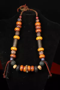 26cm China Tibet Antique Necklace Pendants Buddha Beads Handmade pendants  - Picture 1 of 9
