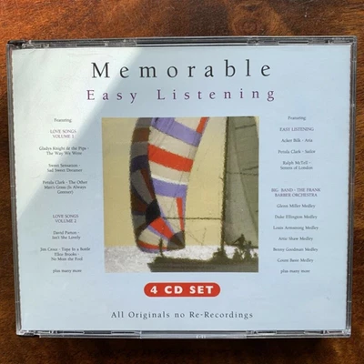Memorable Easy Listening Various 1994 CD Top-quality Free UK shipping Audio CD - Image 1 of 4