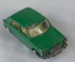 Matchbox Series Lesney No. 64 - MG 1100 - Green + black wheels + Driver & Dog - Picture 1 of 8