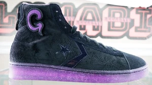 Converse Joe Fresh Goods Pro Leder High Top Größe 11 Herren Schwarz Lila 170645C - Bild 1 von 9