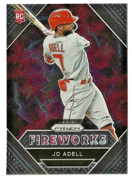 2021 Panini Prizm Jo Adell #FW9 Fireworks ROOKIE - Angels - Image 1 of 1