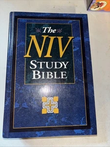THE NIV STUDY BIBLE ~ 10th Anniversary Edition ~ 1995 Zondervan HC - Picture 1 of 3