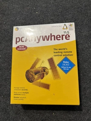 Vintage SYMANTEC PC Anywhere Software 11.5 Unopened Windows And Linux - Image 1 of 4