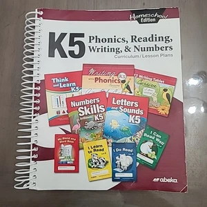 Abeka K5 Phonics, Reading, Writing, and Numbers Curriculum Lesson Plans - Picture 1 of 5