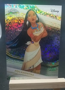 Pocahontas 2025 Topps Chrome Disney #30 Base Blue Mini Diamonds - Picture 1 of 2