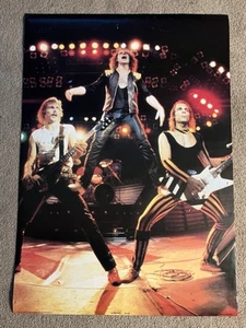 PÓSTER PROMOCIONAL BANDA DE MÚSICA ORIGINAL THE SCORPIONS 24x36 RUDOLF SCHENKER - Imagen 1 de 1
