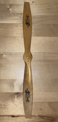 Preowned JZ ZINGER Wood RC Airplane Propellers 16 x 8 Model Plane - Image 1 of 2