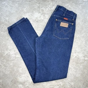 Vintage Wrangler Jeans Men’s 33x32 USA Made High Rise Straight Leg Denim - Picture 1 of 9