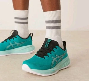 Asics Gel-Cumulus 27 Men's Running Shoes Teal Mint UK 9 - Picture 1 of 5