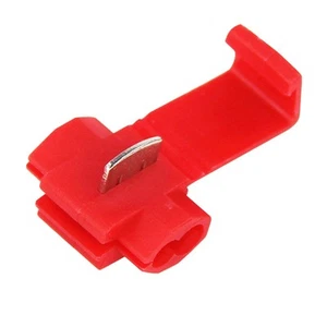 Red Crimp Connectors for Effortless Installation in Automotive and Electronics - Afbeelding 1 van 16