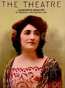 Clara Lipman - März 1906 - Das Theatermagazin. 10 x 13 1/2 - Abdeckung - KOSTENLOSER VERSAND - Bild 1 von 7