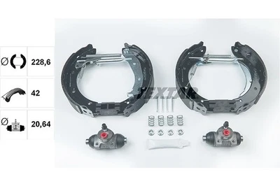 TEXTAR Bremsbackensatz Hinterachse für PEUGEOT - Bild 1 von 2