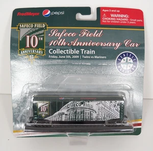 SEATTLE MARINERS vs TWINS SAFECO FIELD 10th ANNIVERSARY COLLECTIBLE TRAIN CAR🔥 - Picture 1 of 6