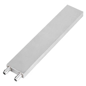 Neu Aluminium-CPU-Heizkörper Wasserkühlblock Flüssigkeitswasserkühler Wärmesink - Afbeelding 1 van 2