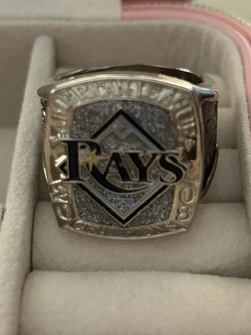 Tampa Bay Rays 2008 AL East Championship Replica Ring New In Bag. Ships Fast-FL! Cover