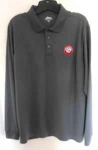 CAMISA POLO HOMBRE ARM & HAMMER GRIS MANGA LARGA TALLA GRANDE - Imagen 1 de 6