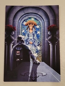 2012 Topps Star Wars Galaxy 7 "MOURNING FOR PADME" Base Set Card #46