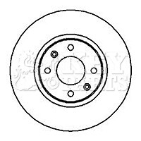 Si adatta VW Passat 3B3 1.9 TDI Originale OE Quality brakefit DISCHI FRENO ANTERIORE VENTILATI