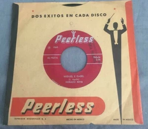HORACIO REYES -MIGUEL E ISABEL / TIRITANDO- 1969 MEXICAN 7" SINGLE CS WOC  - Picture 1 of 3