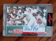 2022 Wade Boggs Leaf Pro Set Action Ink AUTOGRAPH Card! Auto! +Bonus!