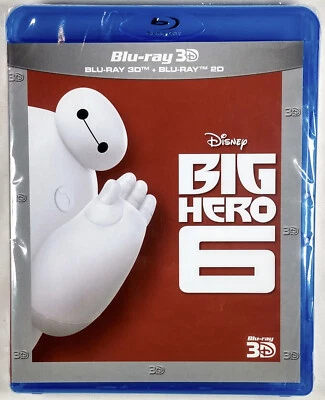BIG HERO 6 (2014) Brand New 3D Blu-ray + 2D Movie SPANISH RELEASE (has English) - Image 1 of 3