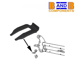 VW T2 TRANSPORTER BAY CAMPER VAN FRONT BUMP STOP RETAINING CLIP 211401279 A1617 - Picture 1 of 1