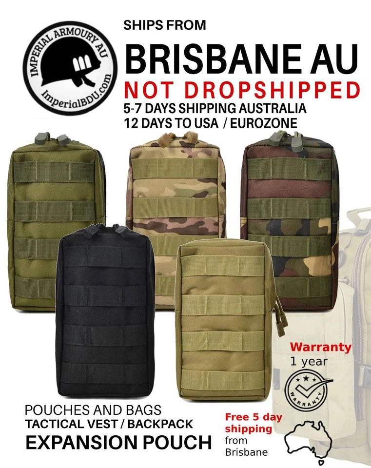 ImperialBDU Tactical Belt Medical Toolkit molle expansion pouch, 5 DAY SHIPPING - image 1 of 1