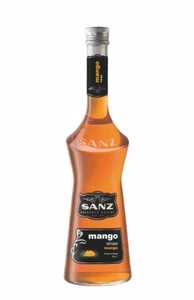 Jarabe de mango sanz, jarabe de cóctel, sin alcohol. 22% jugo de mango. 0,7 l - Imagen 1 de 4
