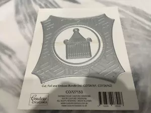 Couture Creations Cut, Foil & Emboss Die Set CO727153 New - Picture 1 of 3