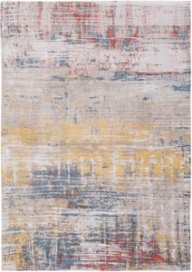 Atlantic Streaks MONTAUK MULTI 8714 Louis de Poortere Modern Distress Faded Rugs - Picture 1 of 9