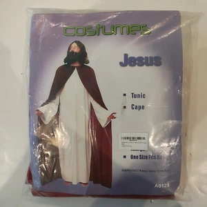 Jesus Adult Costume A0129 - Tunic & Robe - Easter Halloween Christmas Size Large - Picture 1 of 2