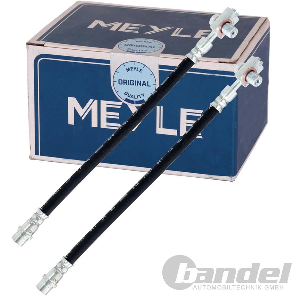 2x Meyle brake hose rear to brake caliper suitable for Audi A4 B6  - Image 1 of 1