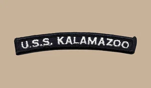 US Navy AOR-6 USS Kalamazoo Replenishment Oiler UIM Shoulder Rocker Tab - Bild 1 von 1