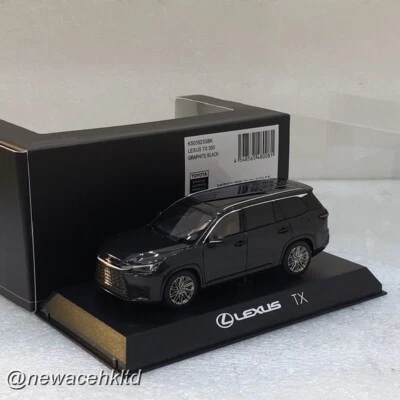 Lexus TX 350 Graghite Black KYOSHO MODELS 1/43 #03923GBK - Image 1 of 2