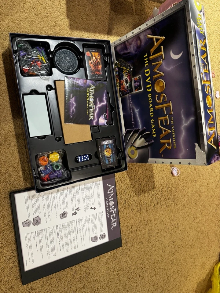 Pressman Atmosfear The Gatekeeper DVD Juego de Mesa Nuevo Caja Abierta  Foto 1 de 1