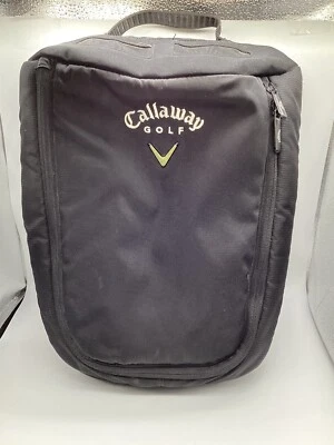 Zapatos de golf Callaway negros ventilados cremallera completa bolsa de viaje Foto 1 de 4