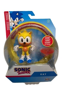 Ray Sonic The Hedgehog Jakks Pacific 4" Actionfigur mit Chaos Emerald - Bild 1 von 4