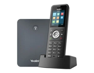 * Yealink W79P IP-Telefon Schwarz 20 Zeilen TFT WLAN Freisprecheinrichtung Geräu - Afbeelding 1 van 1